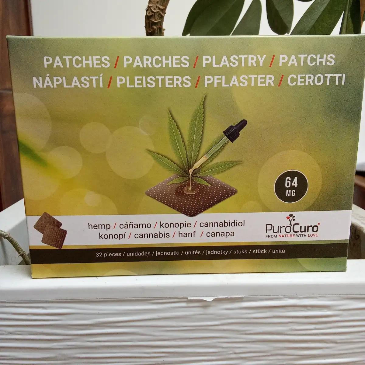PATCHS DE CHANVRE CBD 64mg