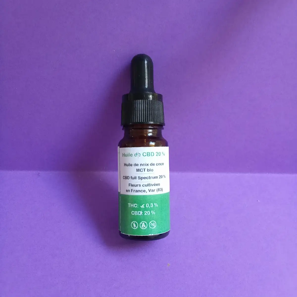 HUILE DE CBD FULL SPECTRUM 20%