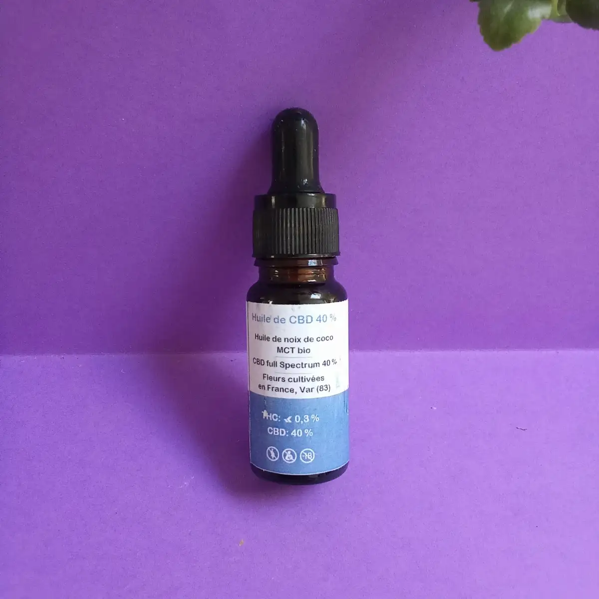 HUILE DE CBD FULL SPECTRUM 40%