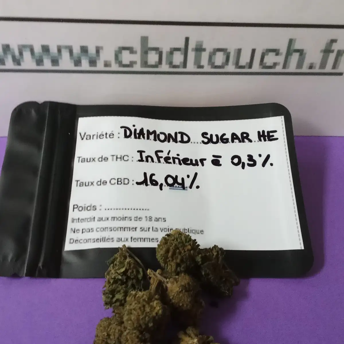 FLEURS DIAMOND SUGAR HE